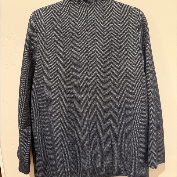 Old Navy Women's Navy Pea Coat - Picture 3 of 4